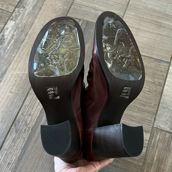 Free People ELLE BLOCK HEEL BOOT size 11 in vintage oak - Picture 10 of 11